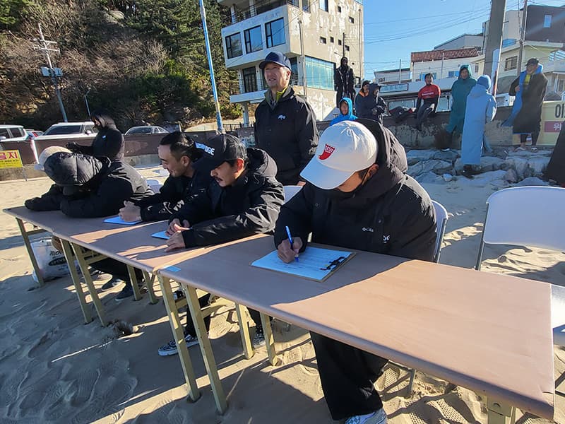 양양 서핑 현장