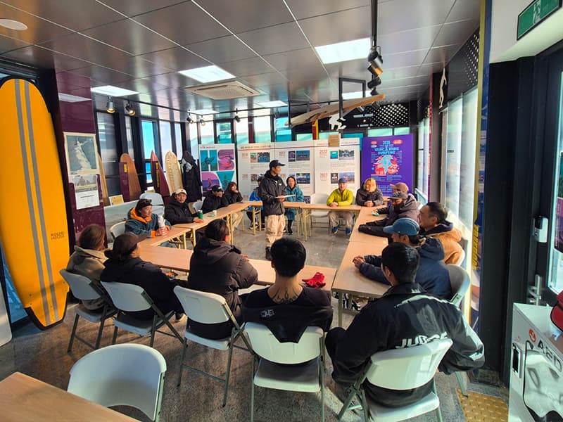 양양 서핑 현장