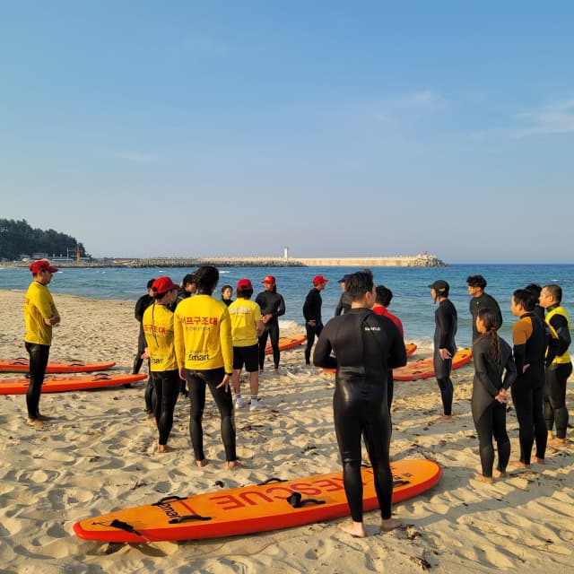 양양군, ‘나는 양양의 서핑강사다’ 서핑강사 인증 교육 실시